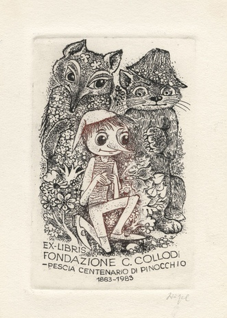 Ex-libris fondazione C. Collodi 