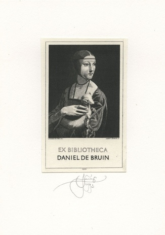 Ex bibliotheca Daniel de Bruin 
