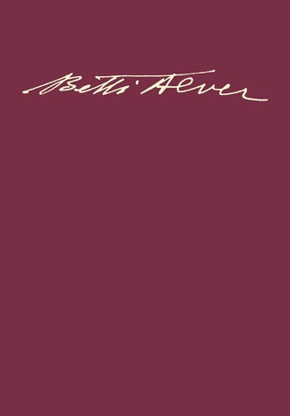 Betti Alver : bibliograafia 1927‒2022 