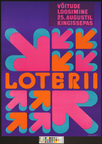 Loterii : võitude loosimine 25. augustil Kingissepas 