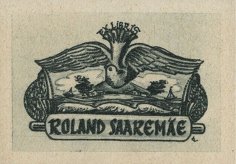 Ex libris Roland Saaremäe 