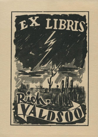 Ex libris Rich. Valdsoo 