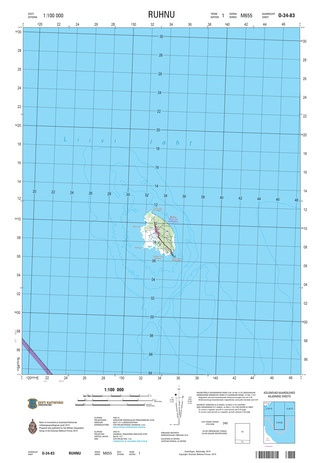 O-34-83 Ruhnu : Eesti = Estonia 1:100 000 