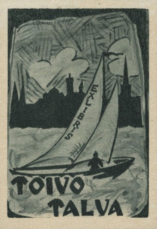 Ex libris Toivo Talva 