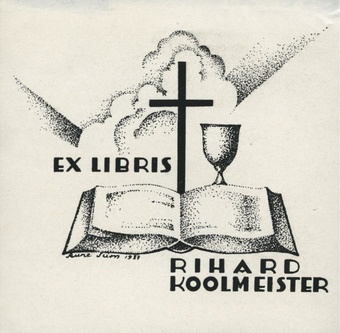 Ex libris Richard Koolmeister 