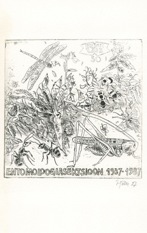 Entomoloogiasektsioon 1937-1987 