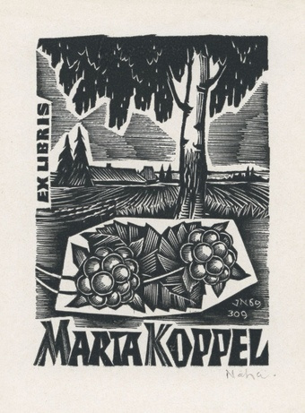 Ex libris Marta Koppel 