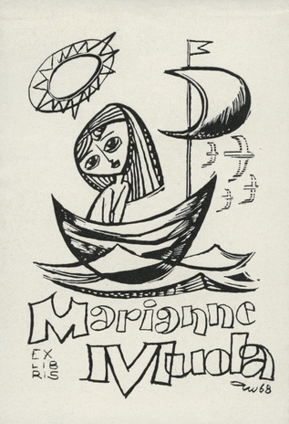 Ex libris Marianne Muda 