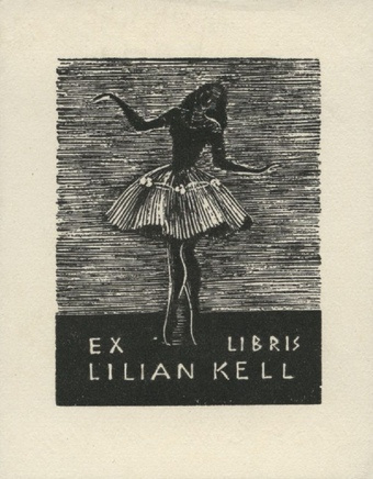 Ex libris Lilian Kell 