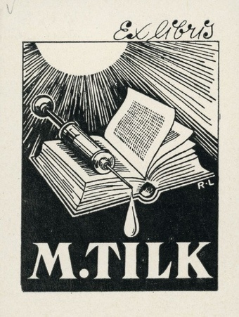 Ex libris M.Tilk 