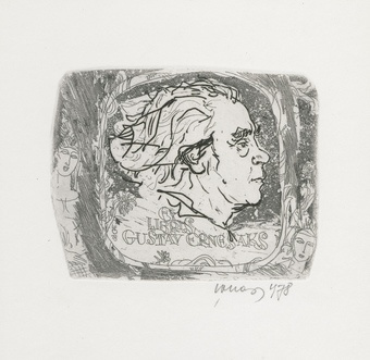 Ex libris Gustav Ernesaks 