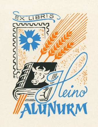 Ex libris Heino Alunurm 