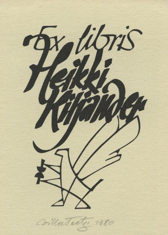 Ex libris Heikki Kiljander 