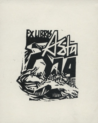 Ex libris Asta Oja 