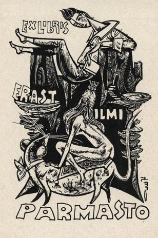 Ex libris Erast Ilmi Parmasto 