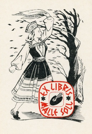 Ex libris Malle Soll 