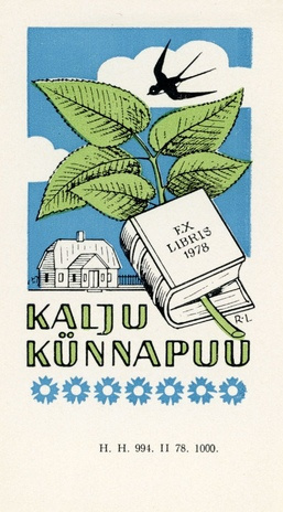 Ex libris Kalju Künnapuu 