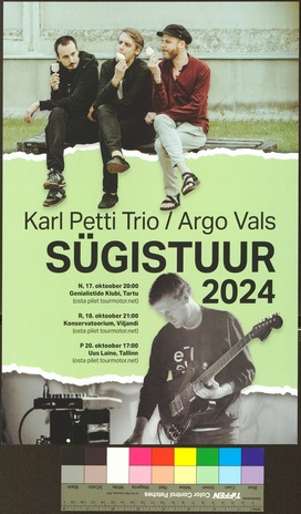 Sügistuur 2024 : Karl Petti Trio, Argo Vals