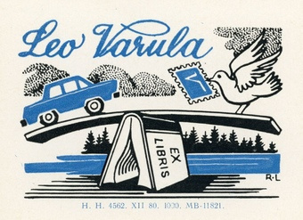 Leo Varula ex libris 