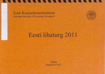 Eesti lihaturg ; 2011 aasta ; 2012-09