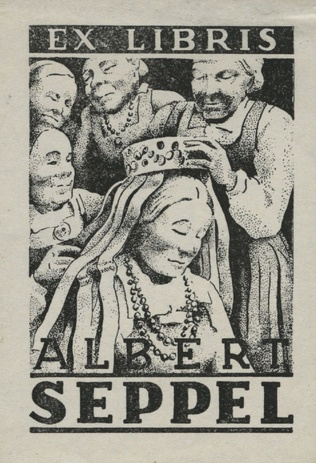 Ex libris Albert Seppel 