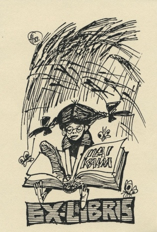 Mai Kalm ex-libris 