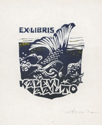 Ex libris Kalevi Aalto 