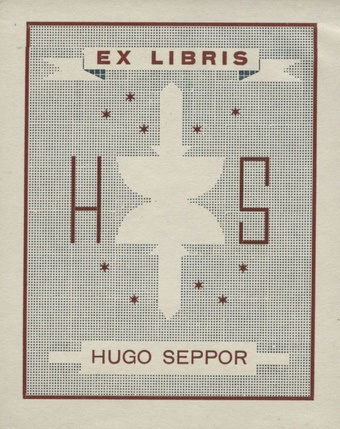 Ex libris Hugo Seppor 