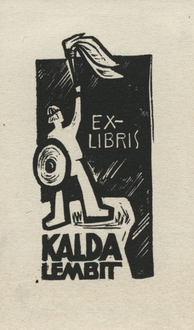 Ex-libris Kalda Lembit 