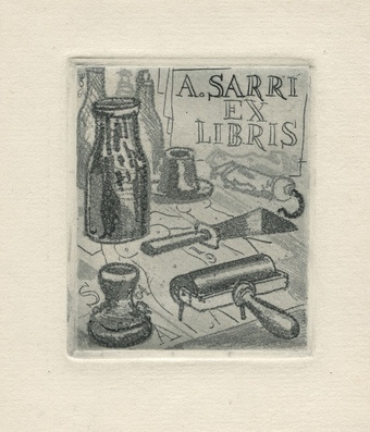 A. Sarri ex libris 