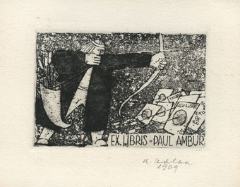 Ex libris Paul Ambur 