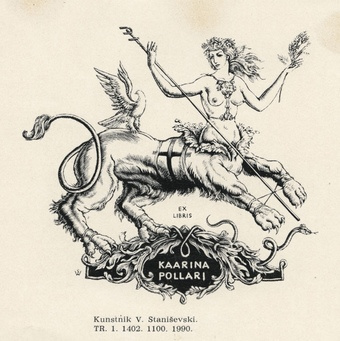 Ex libris Kaarina Pollari 