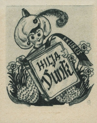 Ex libris Hilja Vunk 