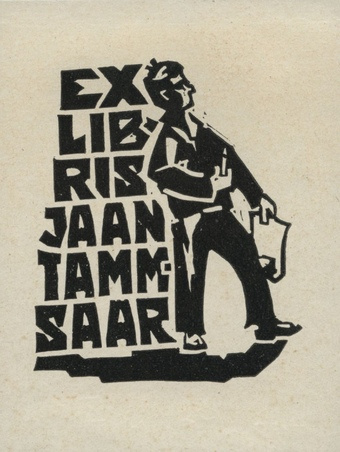 Ex libris Jaan Tammsaar 