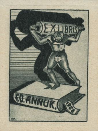 Ex libris Ed. Annuk 