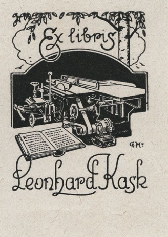 Ex libris Leonhard Kask 