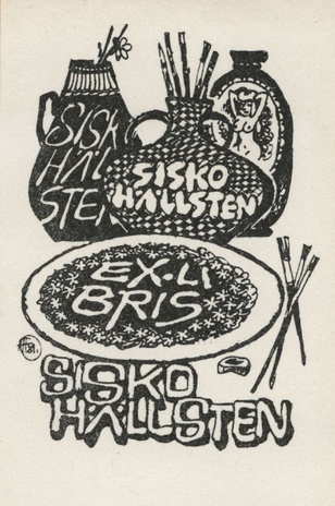Ex libris Sisko Hällsten 