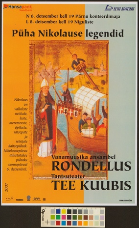 Rondellus, Tee Kuubis : Püha Nikolause legendid 