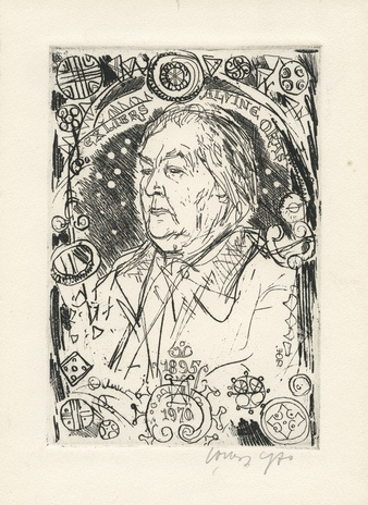 Ex libris Alvine Okas 