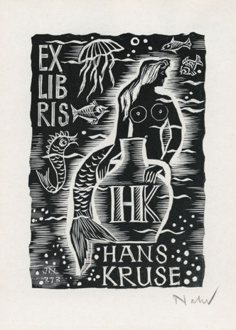 Ex libris Hans Kruse 