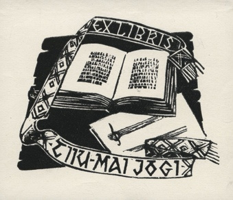 Ex libris Tiiu-Mai Jõgi 