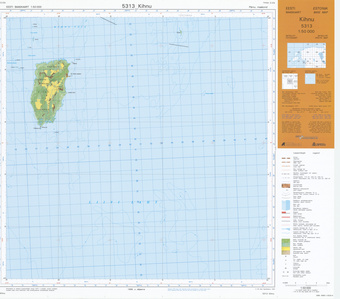 Eesti baaskaart ; 5313, Kihnu