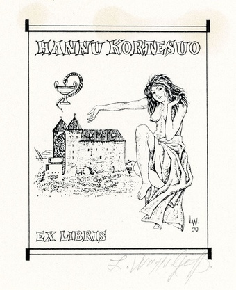 Hannu Kortesuo ex libris 