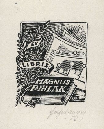 Ex libris Magnus Pihlak 