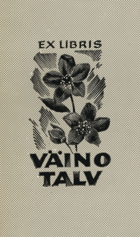 Ex libris Väino Talv 