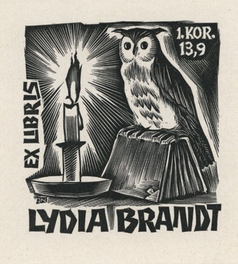 Ex libris Lydia Brandt 