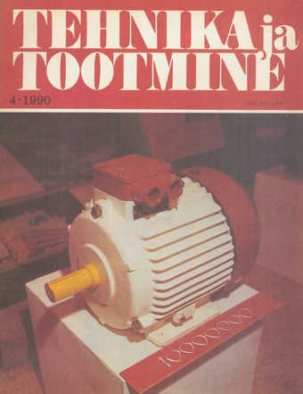 Tehnika ja Tootmine ; 4 1990-04