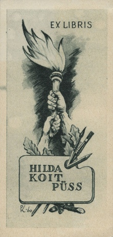 Ex libris Hilda Koit Püss 