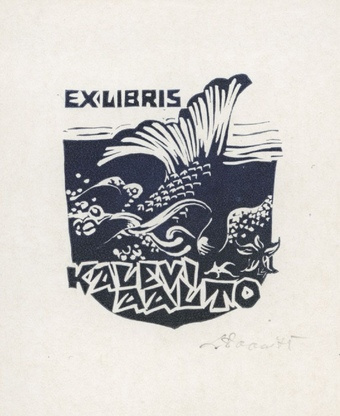 Ex libris Kalevi Aalto 