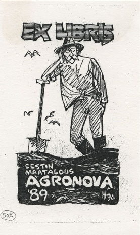 Ex libris Agronova '89